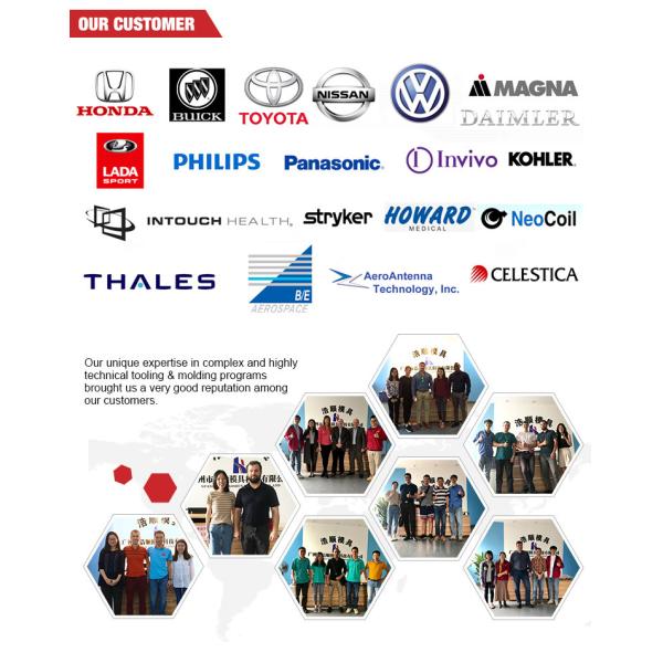 ODE Design PVC Plastic Plastic Injection Molding Parts Surface Finish Custom Colors