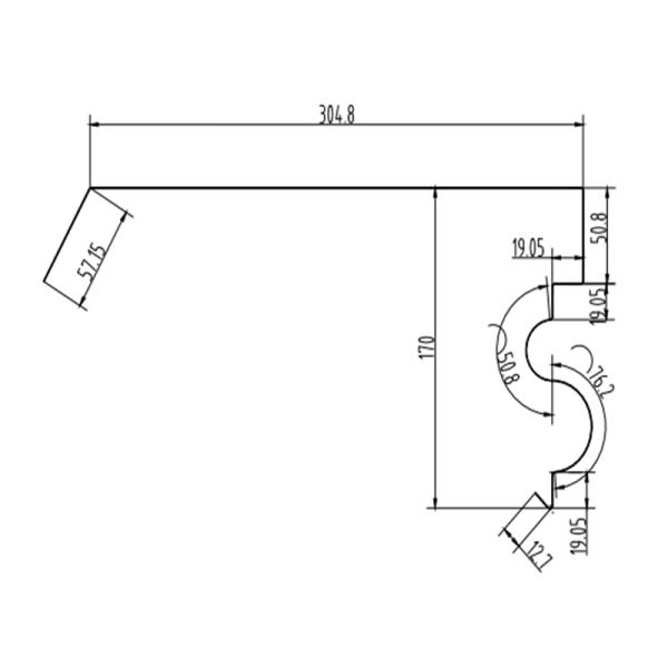 Customized Quad Gutter Roll Forming Machine With 550Mpa Yield Strength