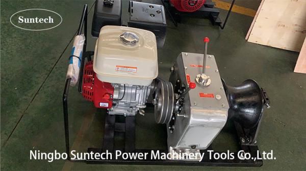 Quality Compact Electric Cable Winch Puller Reliable Honda Engine Stringing Wire for sale