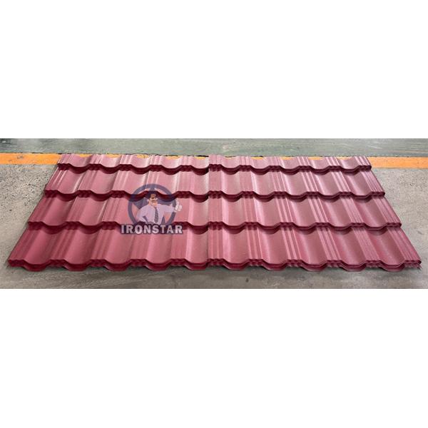 6 rib trapezoidal and glazed tile double layer roll forming machine for Slovakia