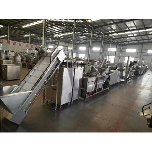 Fully Automatic Fresh Frozen Scale French Fries Machine Potato crisp making machine