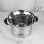 Multi Function Stackable Steamer Pot 22cm Stainless Steel