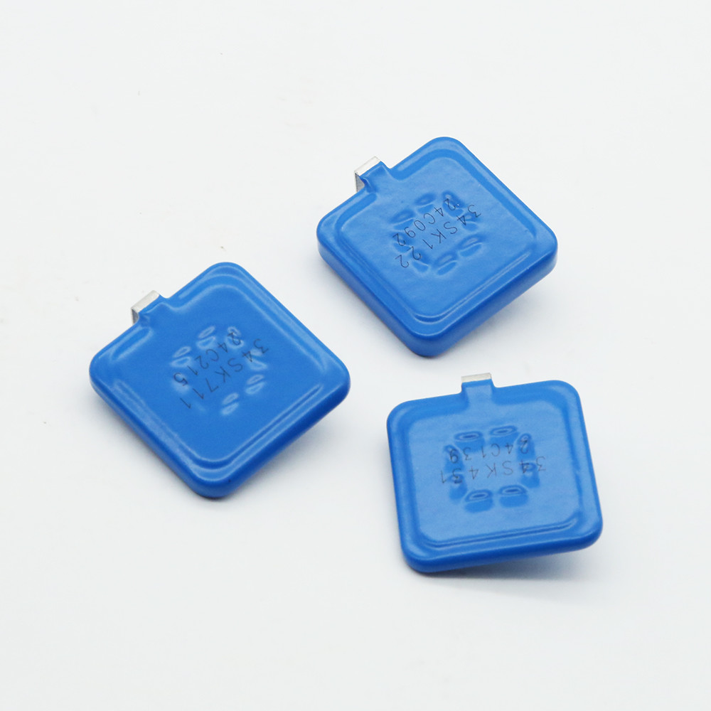 34S Series 34MM Square Shape Epoxy Coating 50kA Zinc Metal Oxide Varistor Resistor ZOV MOV For Electronic SPD Solar System