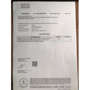 Foshan Master Furniture Co.,Ltd. Certifications