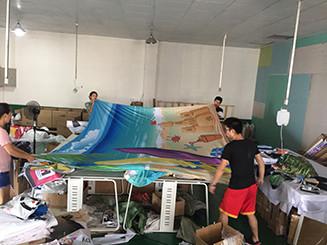 Quality Fabric Large Printing Format , Textile Large Format Display Printing 310cm Wide for sale