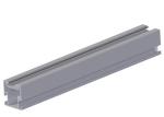 Adjustable Extruded Aluminum Rail , Solar Panel Mounting System Aluminium