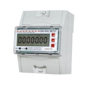 China HJD210F Single Phase Multi -rate DIN Rail Energy Meter LCD Class 0.5 Class 1 wholesale