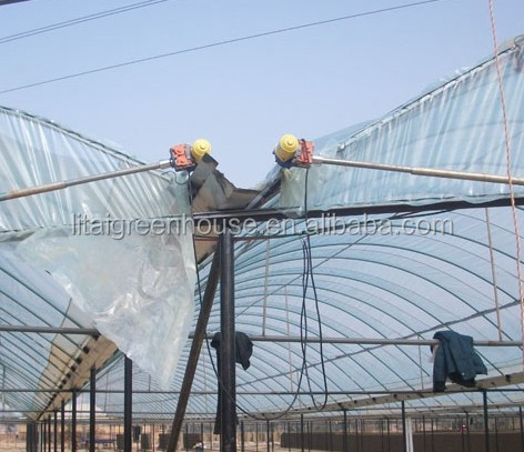 Multi Span Agriculture Greenhouse Height 3m Customized Length 50m
