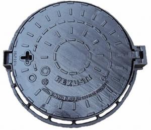 China Lockable Ductile Iron Manhole Cover Sewer Main Hole Cover For Road Drainage wholesale