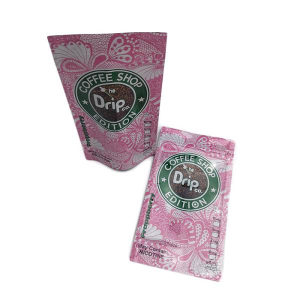Drip Coffee Packaging Custom Printed Zipper Stand Up Pouch Smell Proof Eco Friendly