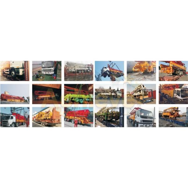 12MPa Used ZOOMLION Concrete Pump Truck 120m3/H