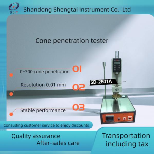 Quality Cone Penetration Apparatus  ASTM D217 Grease Penetration tester ASTM D5 Asphalt penetration meter for sale