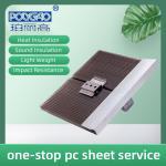 100% Virgin Material Danpalon Polycarbonate Multiwall U Locked Panel Hollow