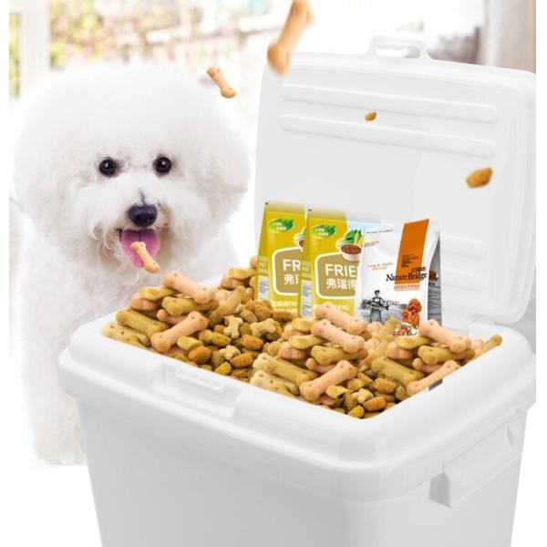 Food grade square Plastic Bucket 20 liter with lid, dog food plastic container, PP/PE Plastic dogs-food Bucket Pail Easi