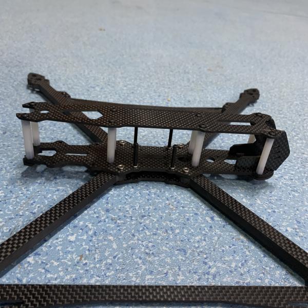 Lightweight FPV Drone Frame Ideal for High Performance Pilots