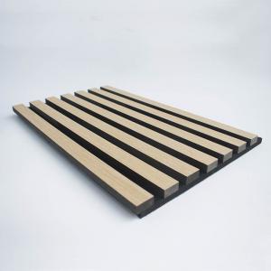 China Flameproof Wood Timber Slat Wall Panels Multipurpose Practical on sale