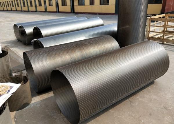 Quality Corrosion Resistant Rotary Screen Drum For Waste Dehydration Treatment for sale