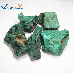 China Malachite Teaching Rock Specimens Natural Rare Mineral Specimens Malachite wholesale