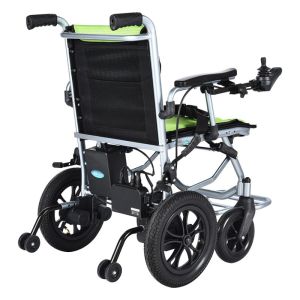 Portable 20km Mobility Walking Aids Electric Wheelchair Scooters Aluminum
