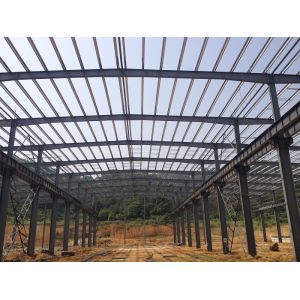 Economical Warehouse Steel Structure Fabrication And Design Q345B & Q235B