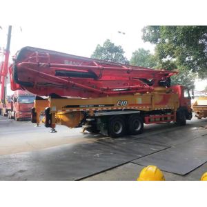 Sany 52m Volvo Boom Beton Pump Used Cement Pump Truck