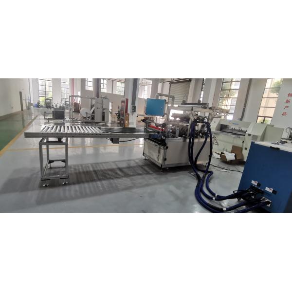 Automatic Filter Paper Pleating Machine 50Hz Paper Pleating Production Line 2m/min - 18m/min