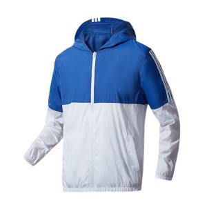 China LOGO Printed Outdoor Windbreaker Jacket Thin Sunscreen UV Protection Jacket wholesale