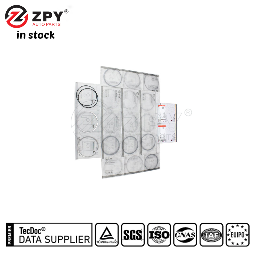 ZPY Engine Piston Ring Set 06M198151 for VW Audi Porsche