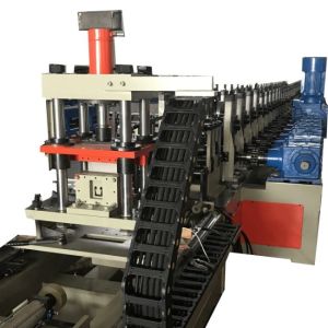 China 3 Phase 380V 50Hz Strut Channel Roll Forming Machine Manufacturers With GCr15 Roller wholesale