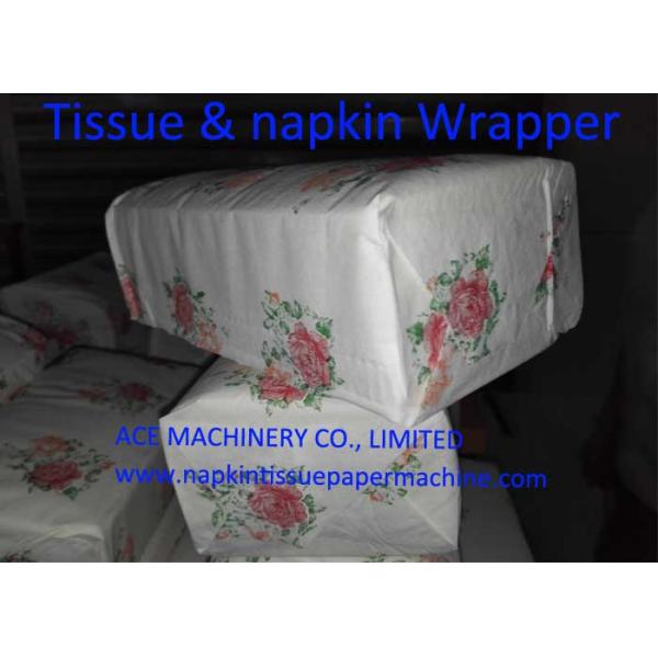 80 Bag / Min 480v Facial Tissue Paper Packing Machine