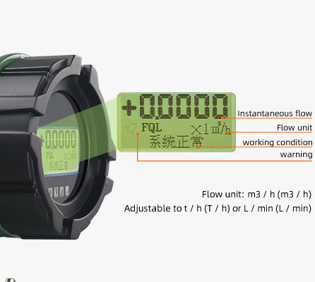 Smart PTFE F4 Gasoline Flowmeter Flowmeter Electromagnetic Gravity Flowmeter