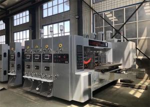 High Speed Corrugated Carton Box 4 Colors Printing Slotting Machine