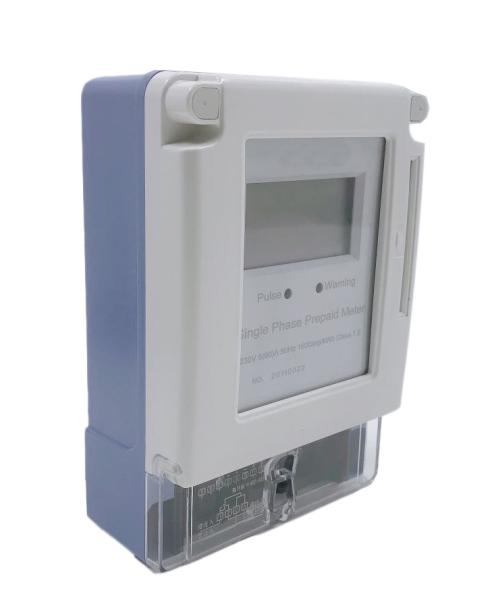 Quality 5A 4kV Smart Prepaid Electricity Meter With RFID Card Reader for sale