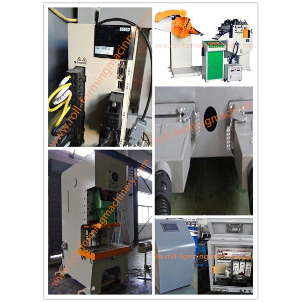 7.5KW Hydraulic Decoiler,Cable Tray Roll Forming Machine For 0.7-1.5mm Thickness Cable Tray