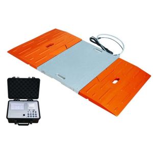 China 40T LED Portable Axle Weighing Scales Overload Protection wholesale