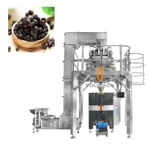 China Automatic Vertical Multihead Weigher Weighing Fermented Soya Beans Filling Packing Machine wholesale