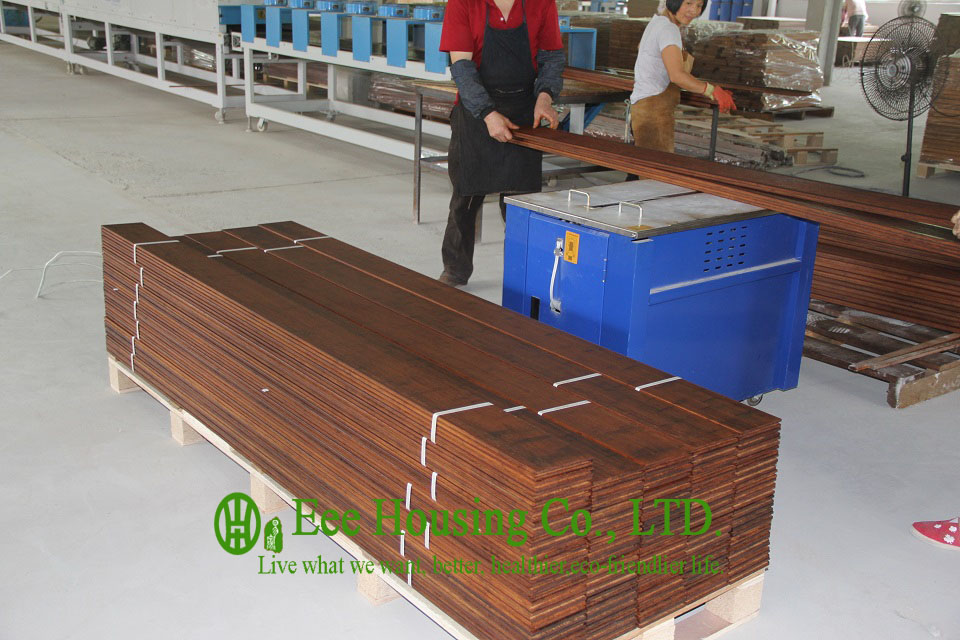 Long Lifetime Terrace Decking, Bamboo Decks For Garden / Balcony, Durable Bamboo Flooring & Decking