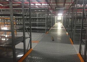 China Gray Rack Supported Mezzanine Steel Shelving Systems for Huge Warehouse wholesale
