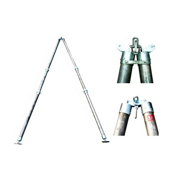 A ShapeExtension Aluminum Gin Pole Tubular Gin Pole For Tower
