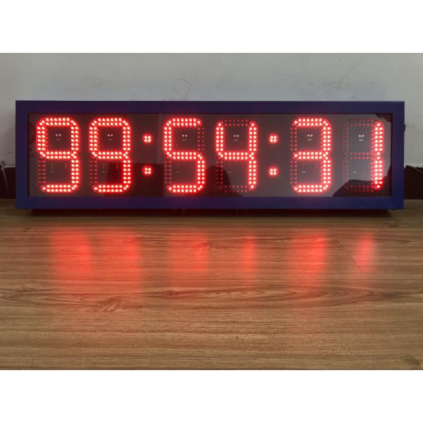 4 Digit / 6 Digit Red Led Digital Clock Wall Hanging