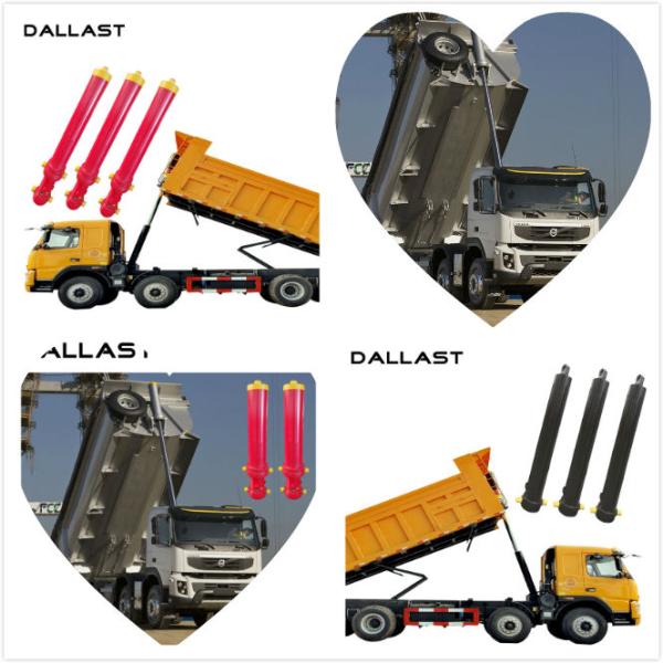 24 Inch Large Bore Multi Stage Hydraulic Cylinder Single Acting ISO 9001 Certification