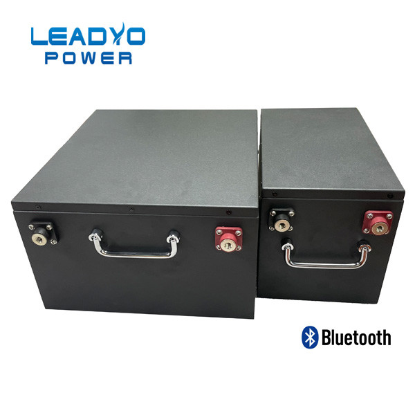 48V 50Ah Golf Cart Lithium Ion Batteries , LifePO4 Battery Pack For Replacement AGM