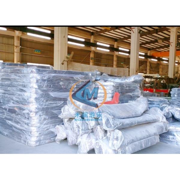 Commercial Water Park Leisure River 70m Length Single Tube With 30kw Push Pump