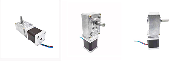 NEMA 14 35mm Hybrid Stepper Motor With Worm Gearbox Custom D Axis