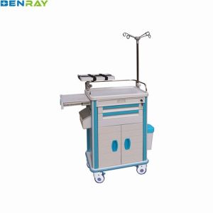 China Four Luxurious Noiseless Casters ABS Emergency Crash Trolley Hospital wholesale
