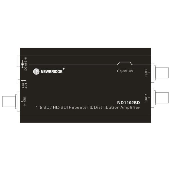 HD SDI Signal Repeater 1 To 2 Repeater With BNC Connector
