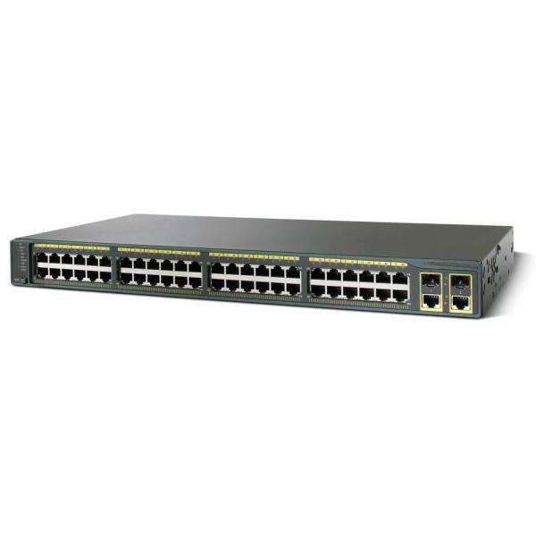 Private Mold WS-C2960X-48FPS-L Used 48 Port 2960-X 48 GigE PoE 740W 4 x 1G SFP LAN Base Switches