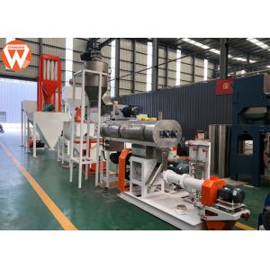 China PLC Controlled Aqua 4t/H Aqua Fish Feed Pellet Extruder wholesale