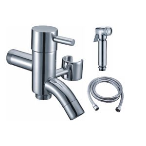 Buy cheap One Handle Brass Bathroom Water Tap With Brass Arabic Shower Set from wholesalers