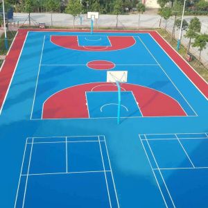 China UV Resistant PU Sports Flooring Cushioning Eco Friendly wholesale